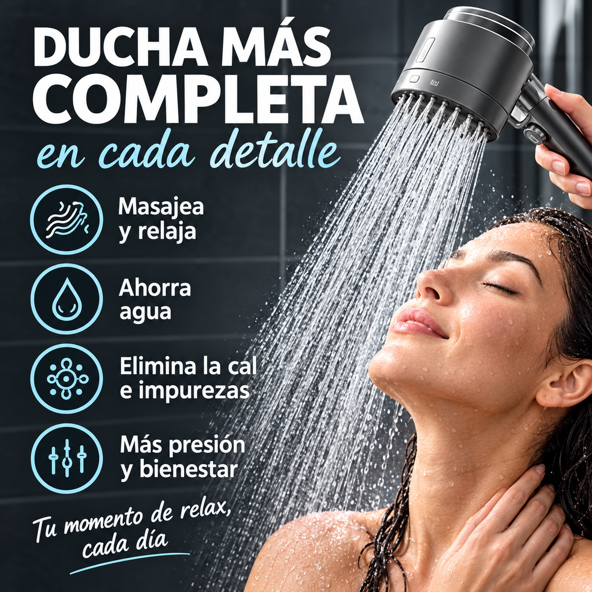 Bener AquaCare. Convierte cada ducha en tu momento 💆🏻
