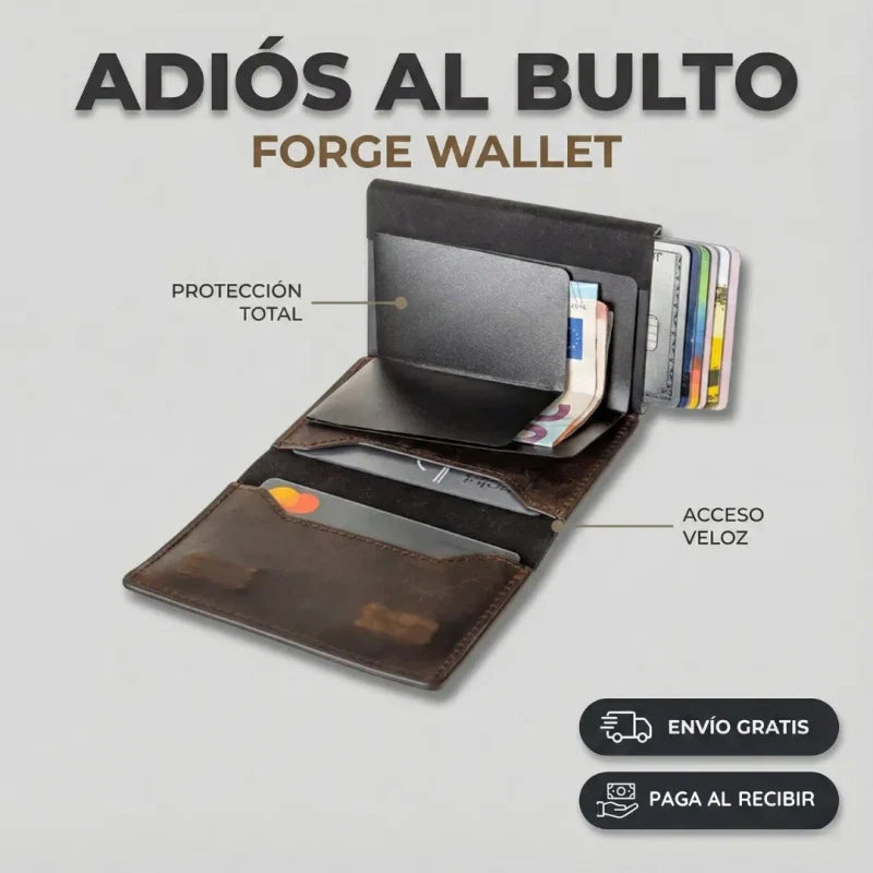 FORGE Wallet: El upgrade esencial para un bolsillo impecable y seguro.