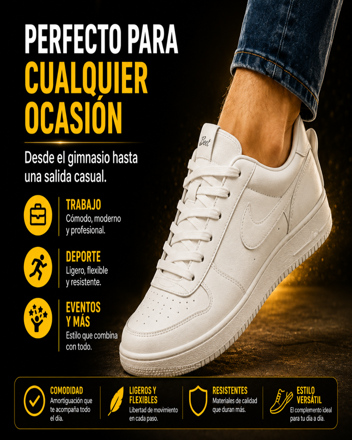 Bener CleanTech. La tecnología que devuelve la vida a tus zapatillas.