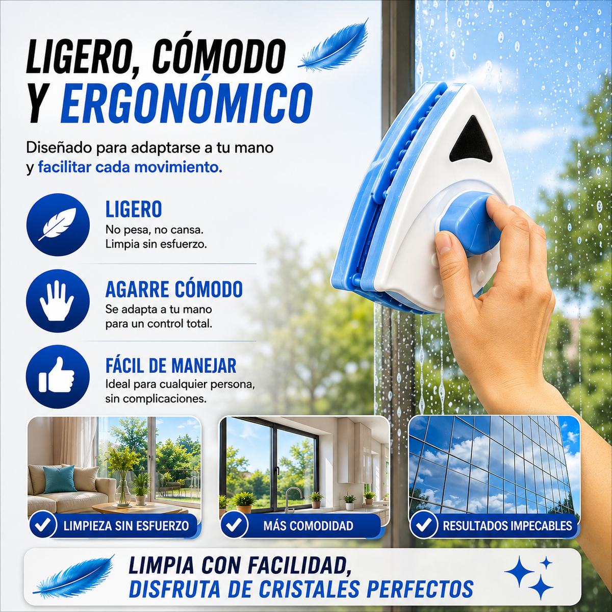 Bener ClearMag. La forma más segura de conseguir cristales impecables.