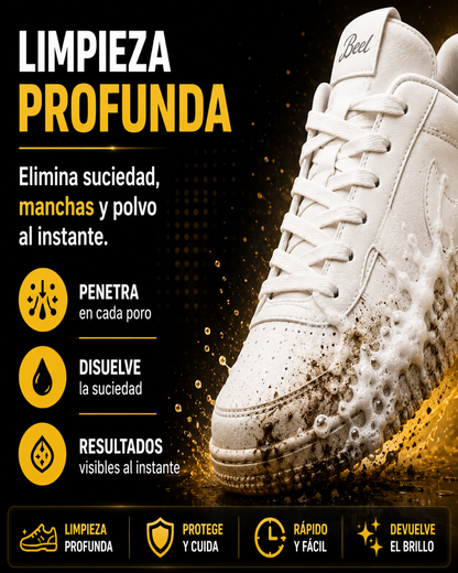 Bener CleanTech. La tecnología que devuelve la vida a tus zapatillas.