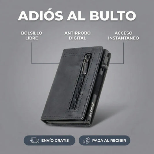 FORGE Wallet: El upgrade esencial para un bolsillo impecable y seguro.
