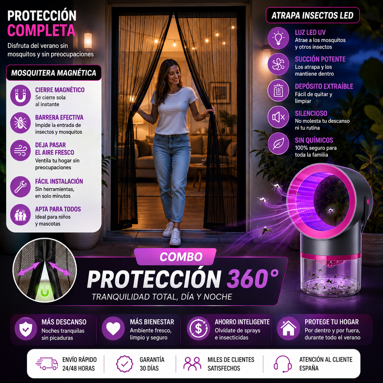 BrezeeMesh. Duerme con las ventanas abiertas, despídete de los insectos