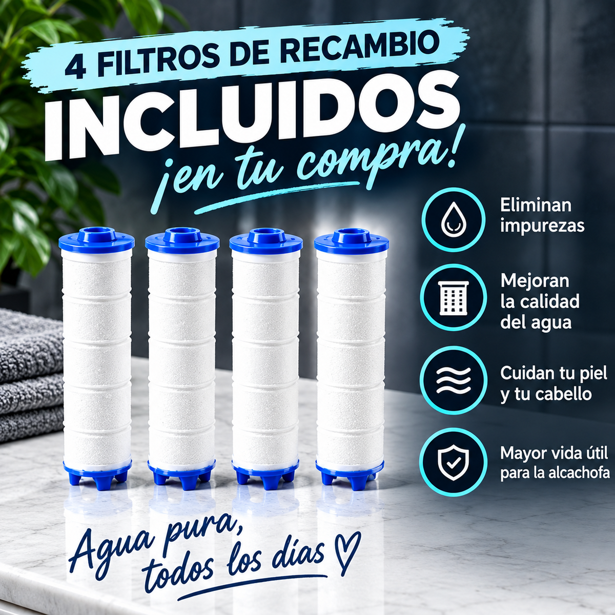 Bener AquaCare. Convierte cada ducha en tu momento 💆🏻