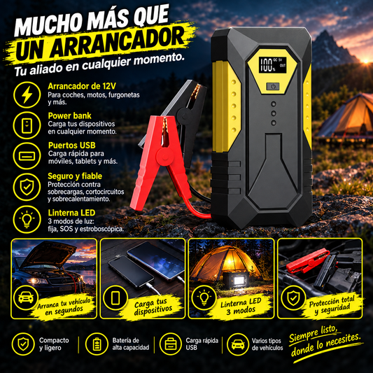 Bener StartForce 800. La potencia que necesitas para volver a arrancar.