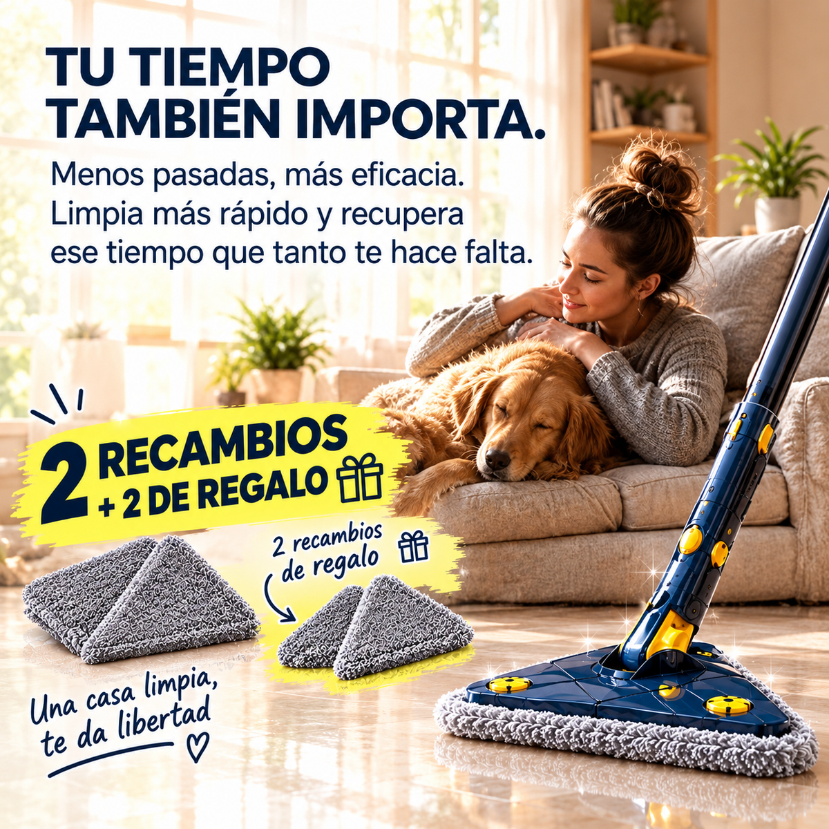 Bener HydraClean®. Limpia más, esfuérzate menos y disfruta tu tiempo.