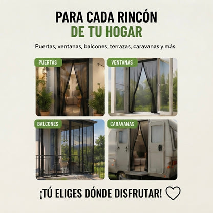 BrezeeMesh. Duerme con las ventanas abiertas, despídete de los insectos