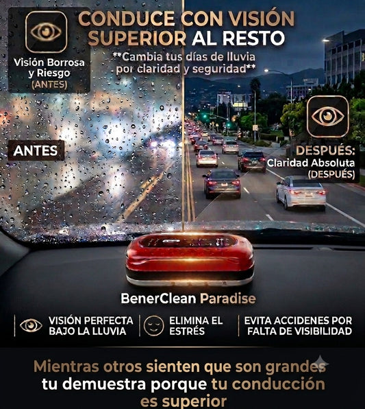 BenerClean Paradise. Recupera la claridad total en cada conducción