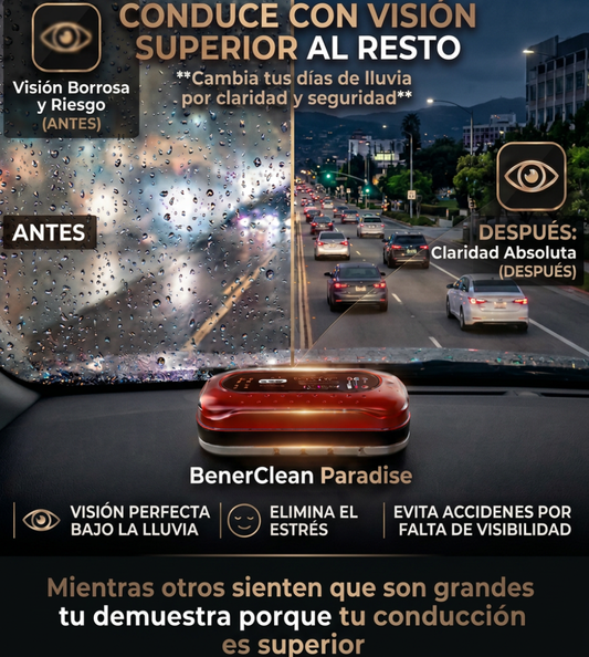 BenerClean Paradise®. Recupera la claridad total en cada conducción