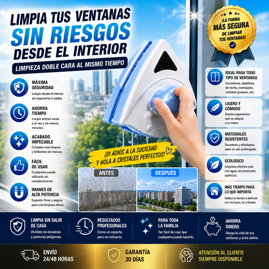 Bener ClearMag. La forma más segura de conseguir cristales impecables.
