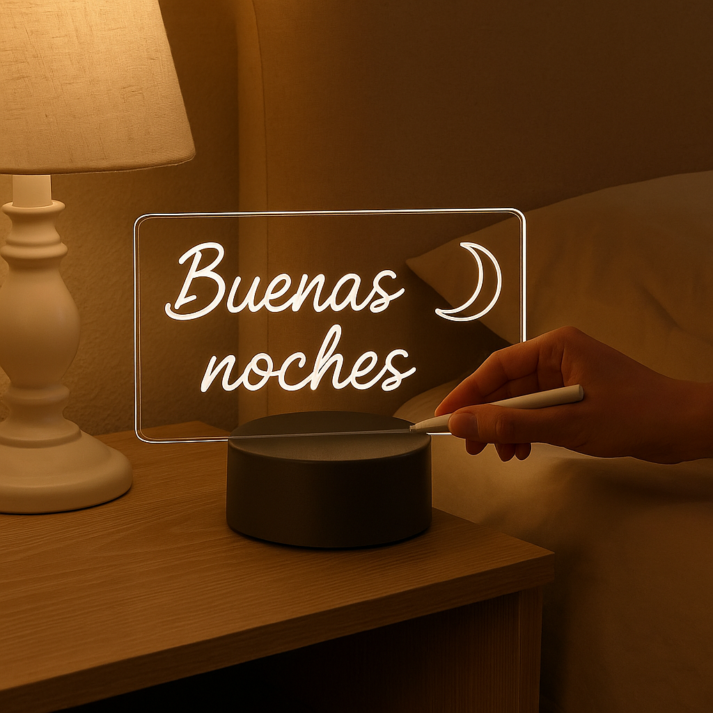 Cristal Eterno®- Lampara led personalizada