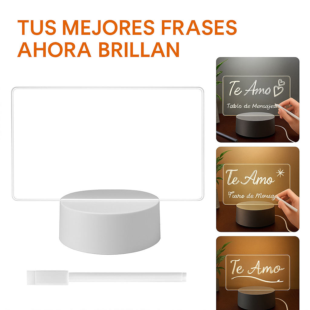 Cristal Eterno®- Lampara led personalizada